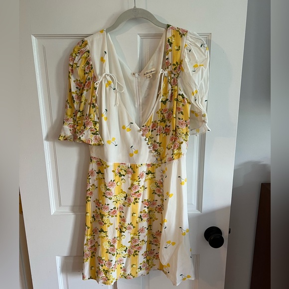 For Love and Lemons Savannah Wrap Mini Dress - Picture 5 of 9